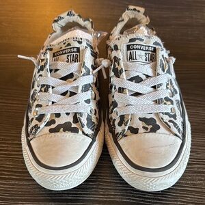 Cheetah Print Converse All Star